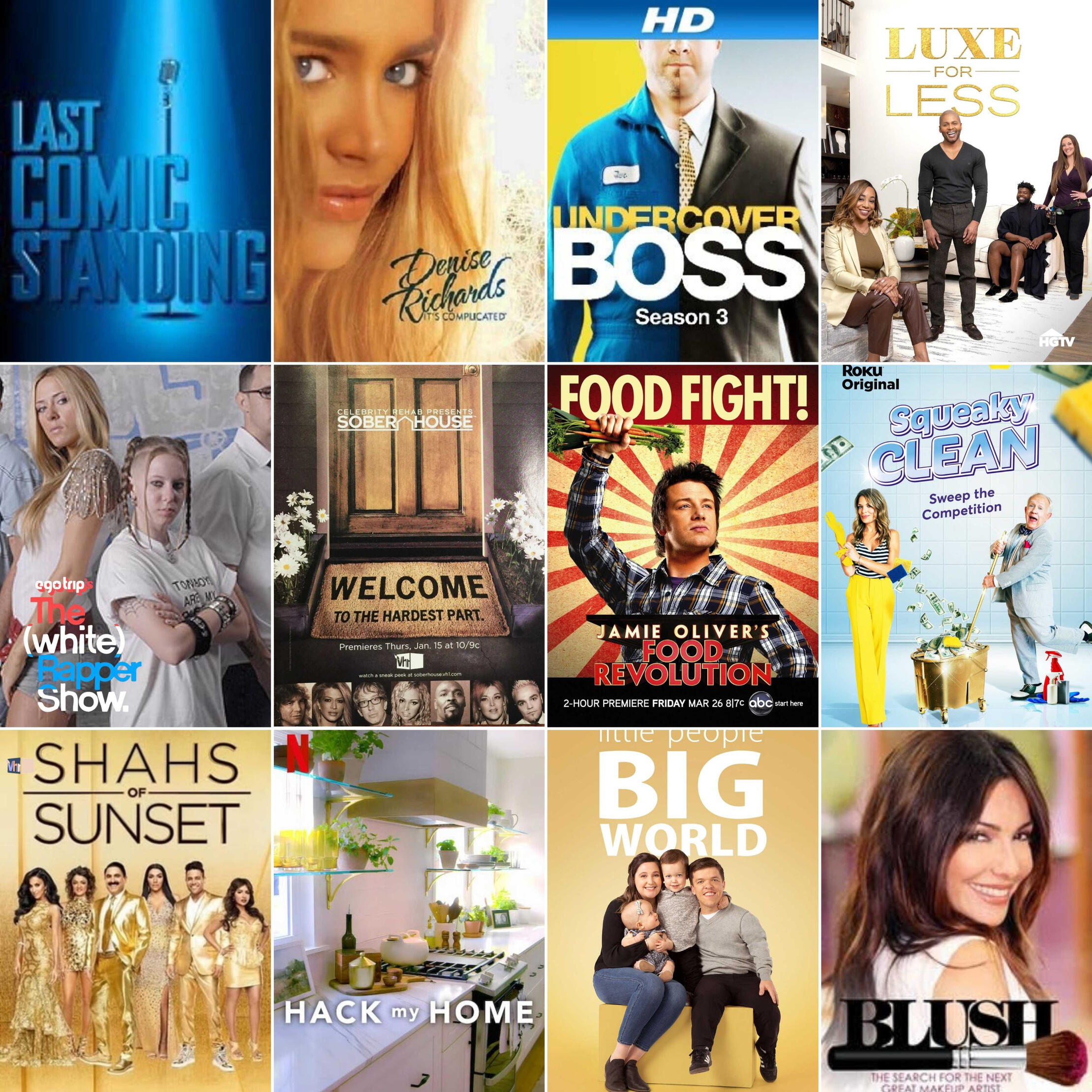 Shows that I've worked on