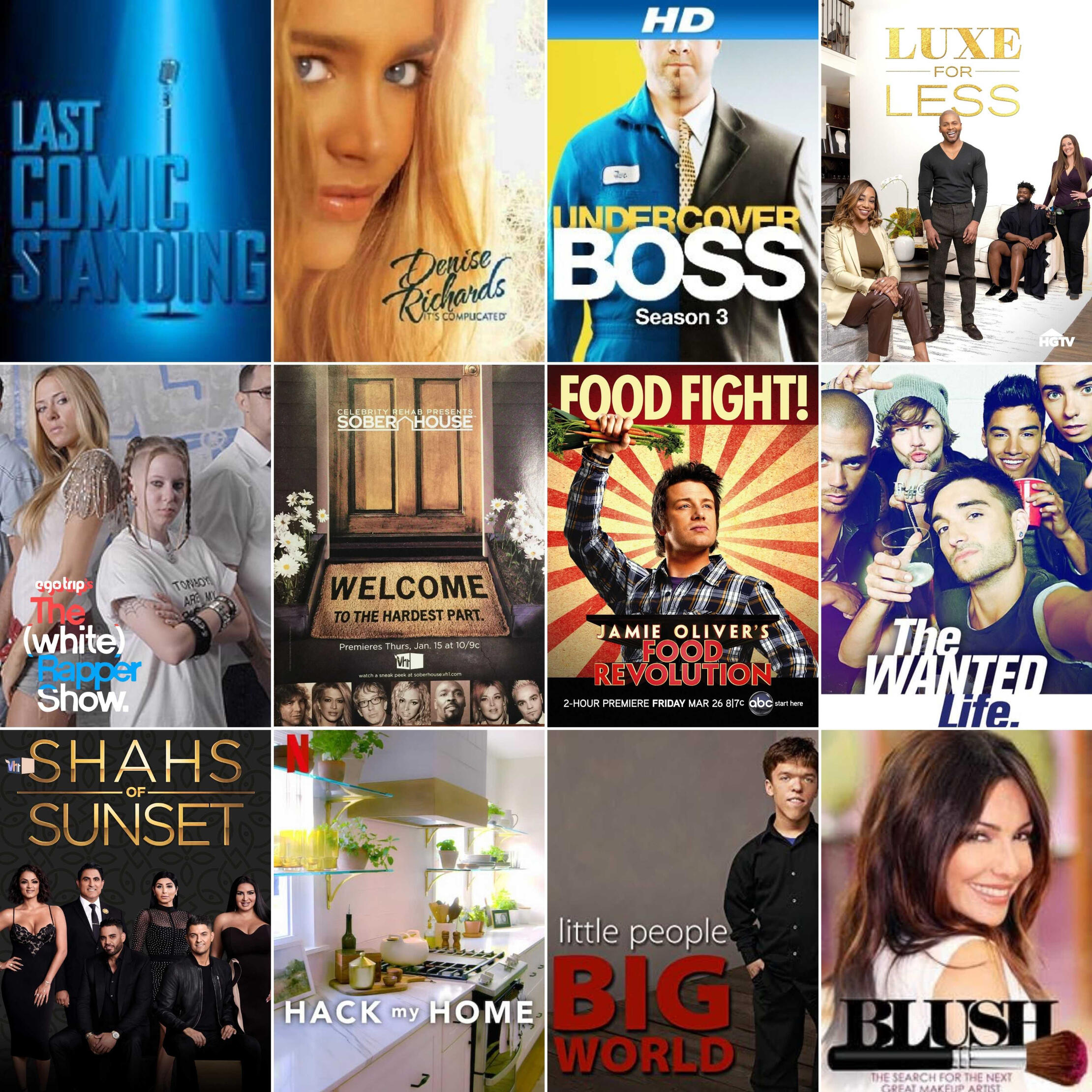 Shows that I've worked on